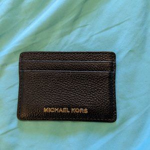 Michael Kors Navy Blue credit card holder